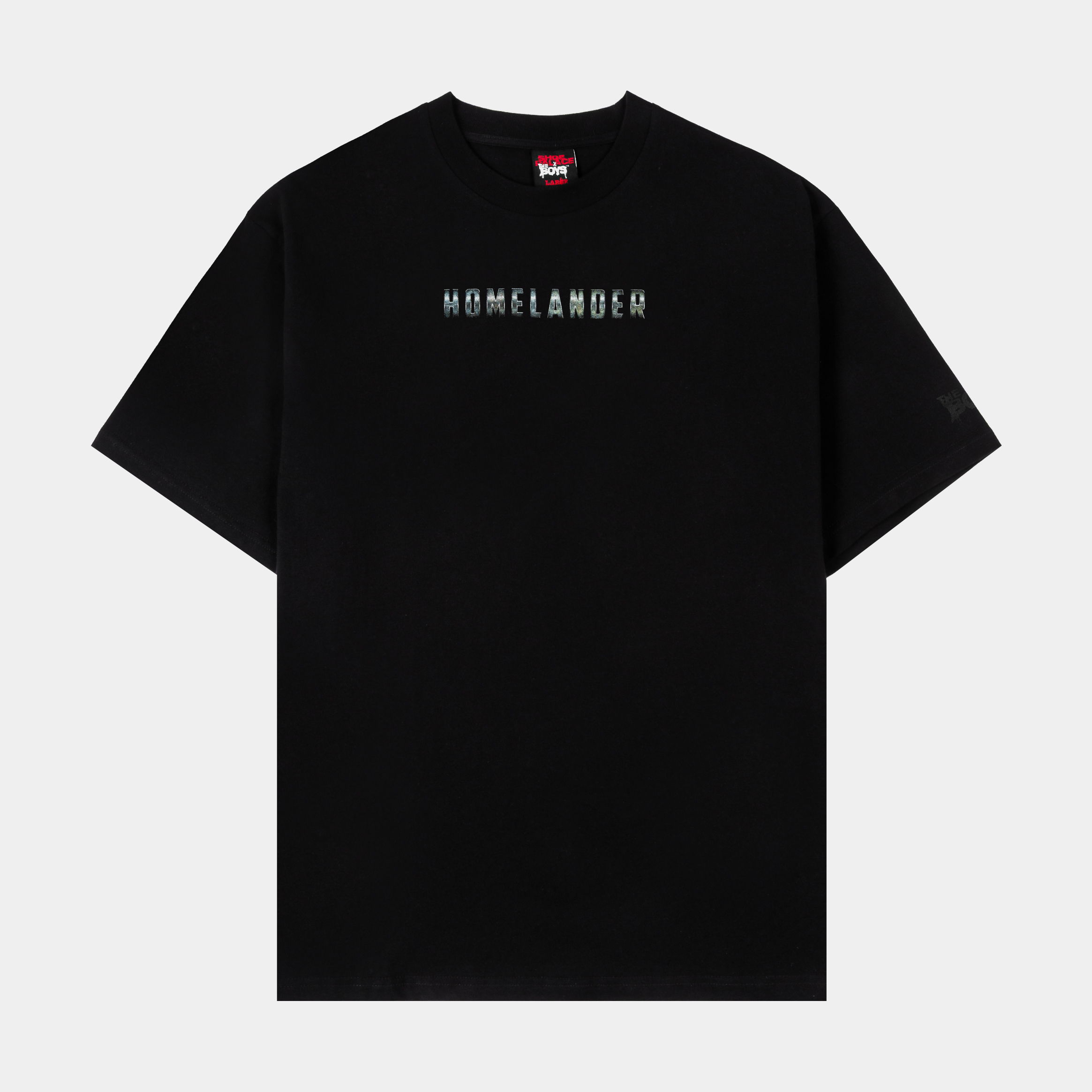 Black t-shirt with 