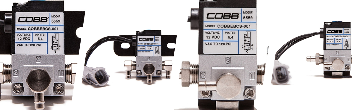 Photo collage of COBB boost controllers for off-road vehicles.