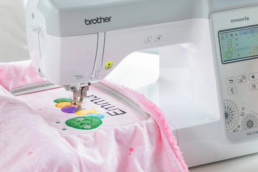 Brother NS1250E Embroidery Machine Advanced Color Sort