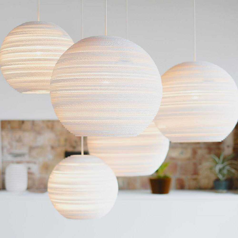 Moon Scraplight Pendant Light