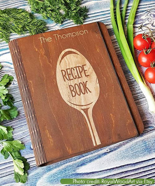 Custom Recipe Book