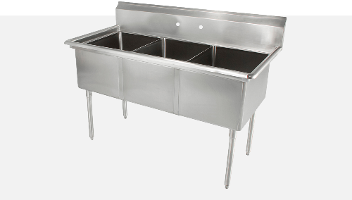 3 Compartment Sinks