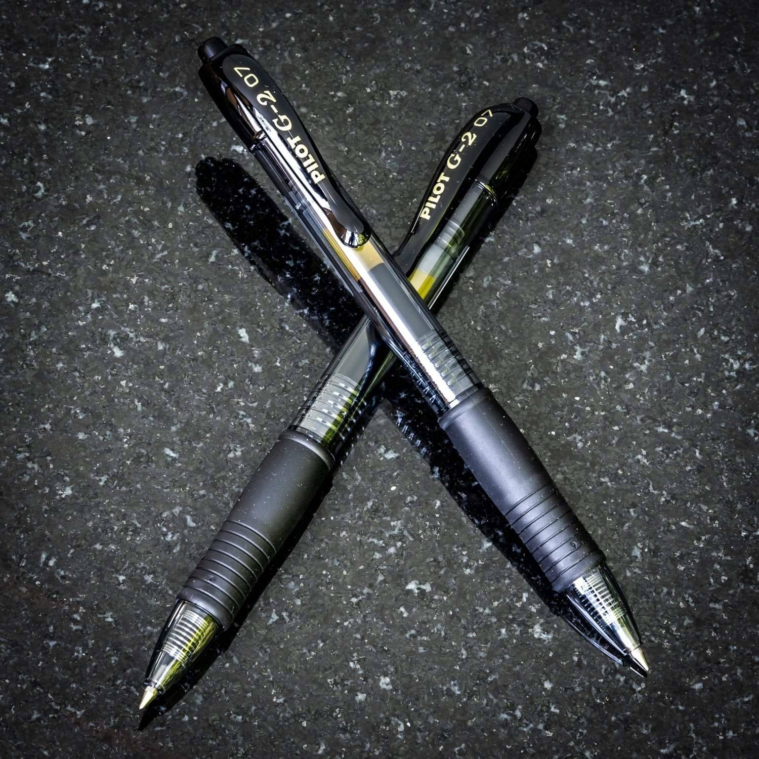 Two Pilot G2 Retractable Good Pens For Note Taking