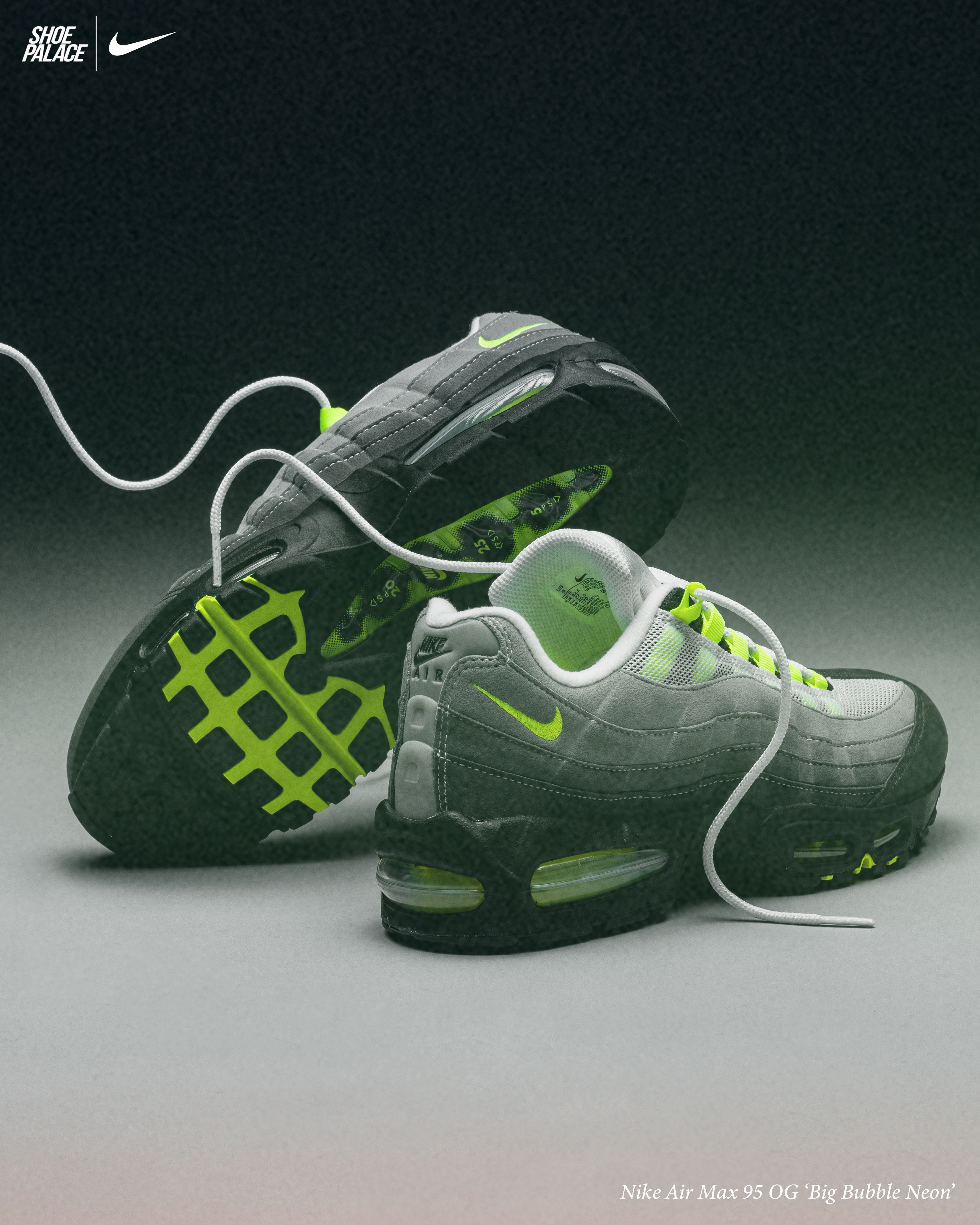 靴 27cm Nike Air Max 95 OG Big Bubble Neon Air Max 95 OG Big Bubble Neon – Shoe Palace