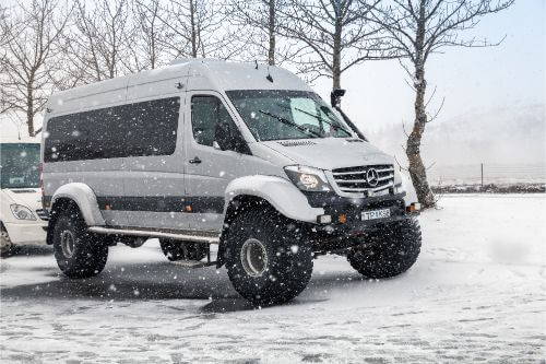 offroad sprinter van in the cold needs insulation