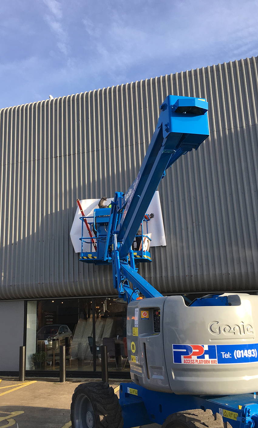 New Signage At BF Home