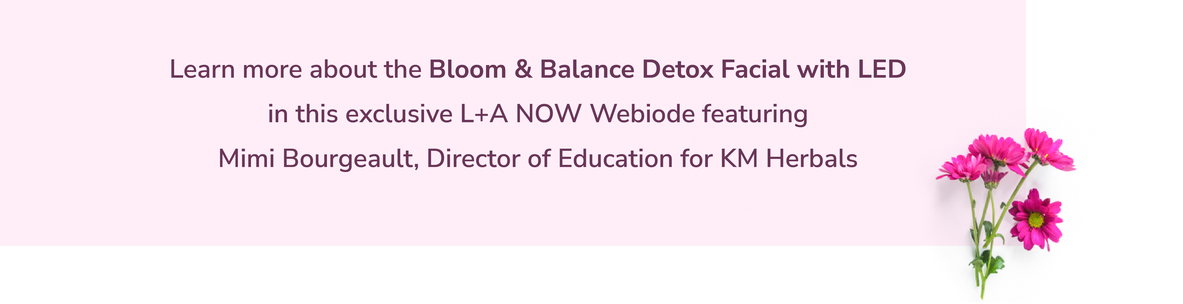 Learn more about Bloom & Balance Detox Facial