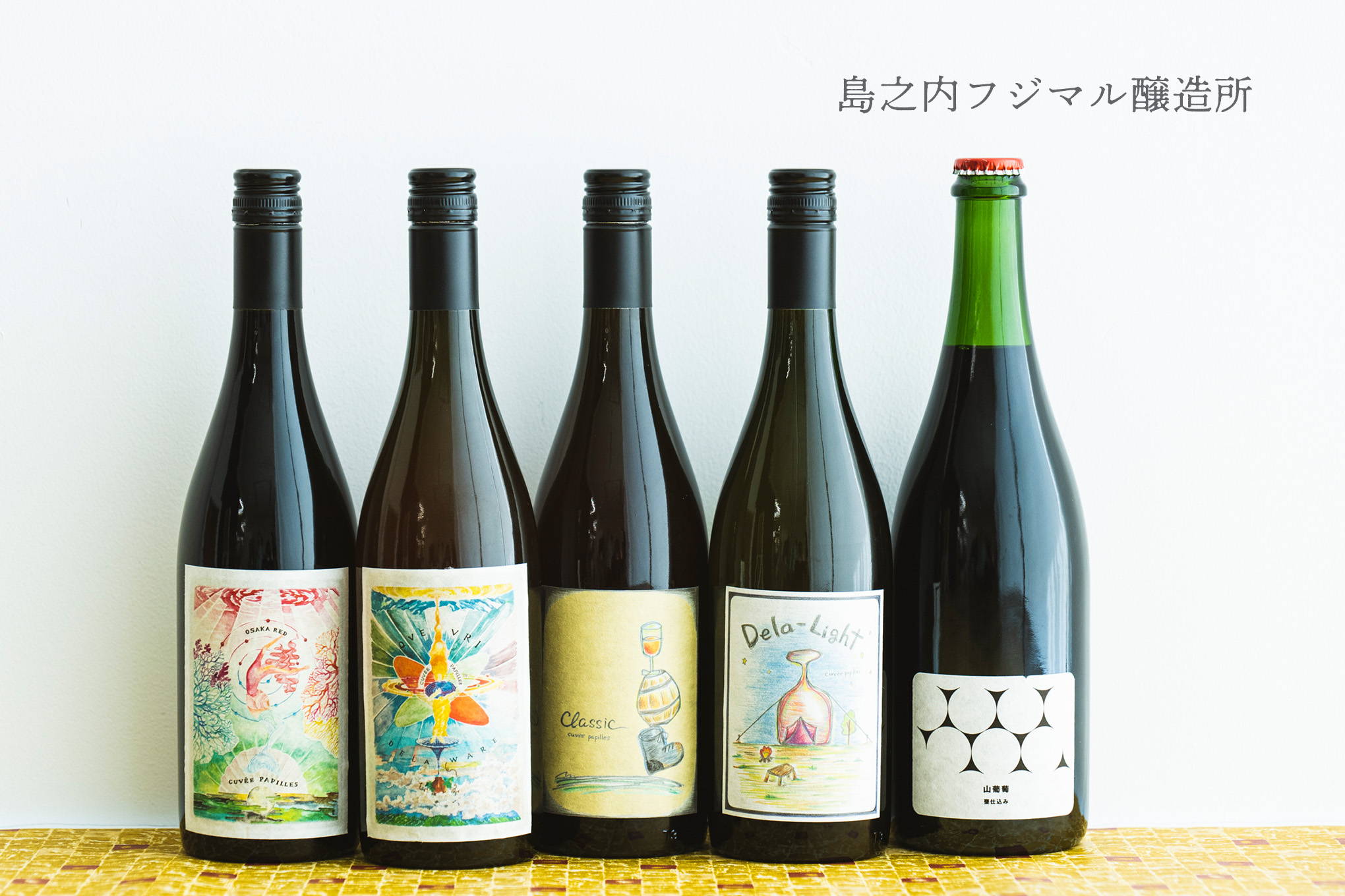 大阪の中心街に位置する、日本の都市型ワイナリーのはしりと言える存在。実はブドウ生産地にも近い『島之内フジマル醸造所』。
