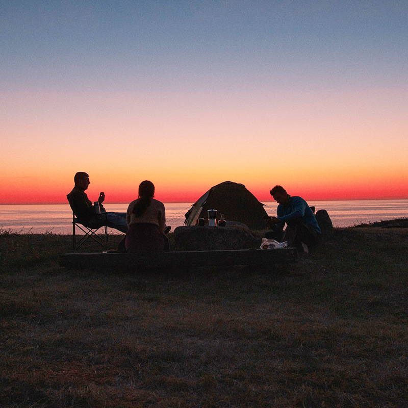 San Diego lakeside camping