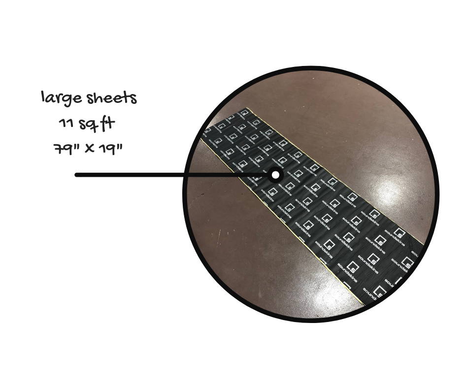 SoundSkins Pro Sheet Size