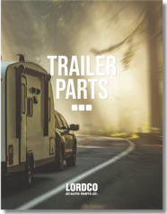 Image of a trailer on a winding road with 