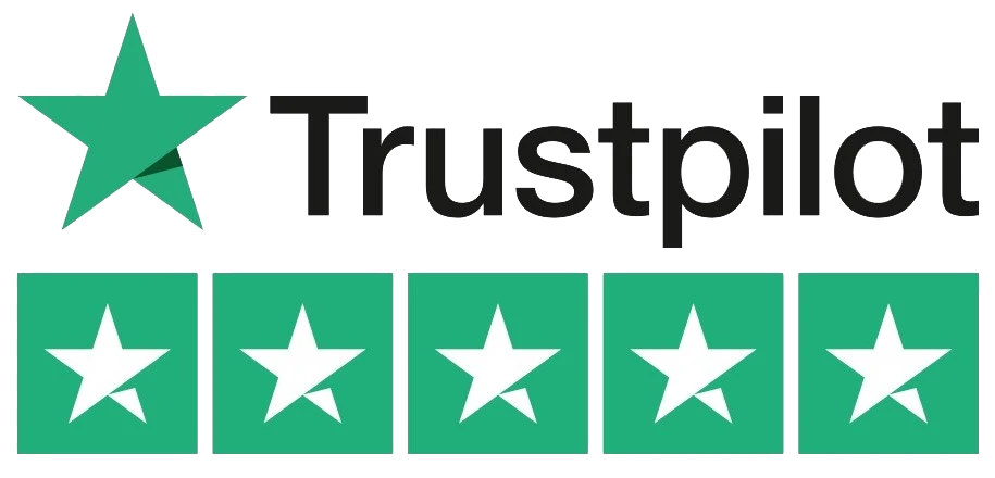 Rated 5 stars on trustpilot