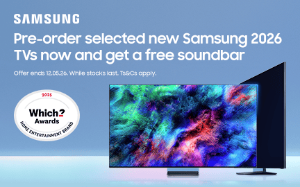Pre-order selected new Samsung 2026 TVs now get a free soundbar