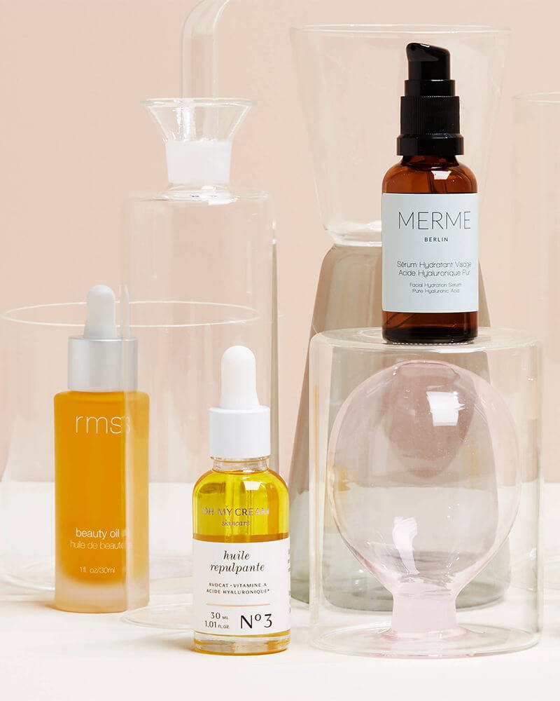 Moisturising oil Moisturising serum