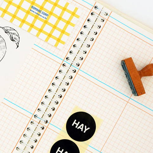 Wire-bound - Romane 2020 Eat play work 365 dated daily diary planner