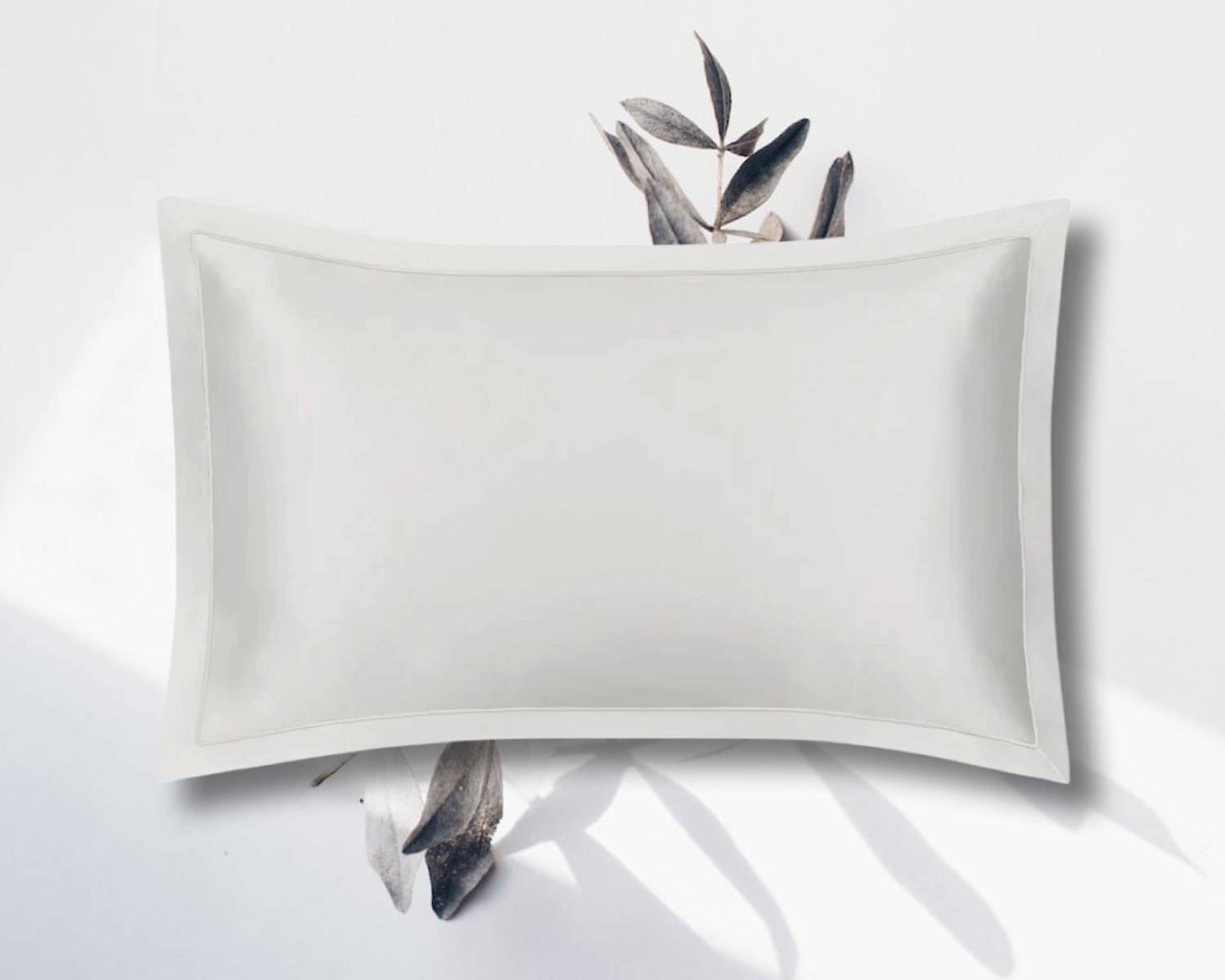 Oxford style Grey Silk Pillowcase by Mayfairsilk