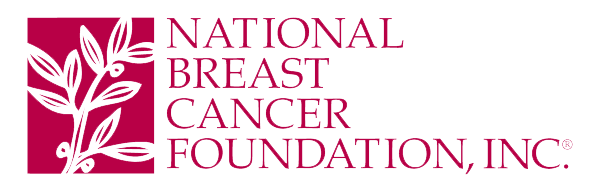 National Breast Cancer Foundation logo in pink and white.