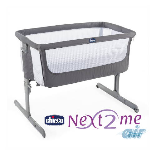 Chicco Next2Me Air Side Sleeping Crib Titanium 