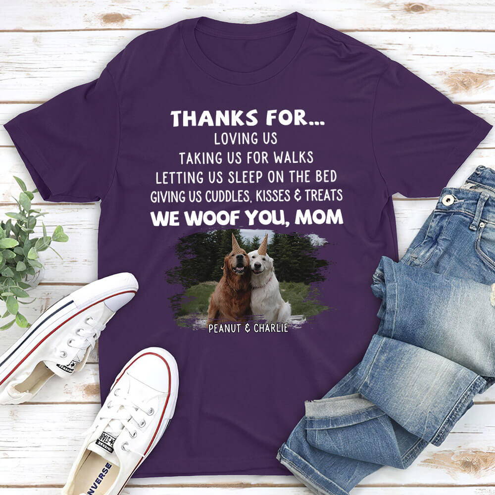 matching dog and owner shirt