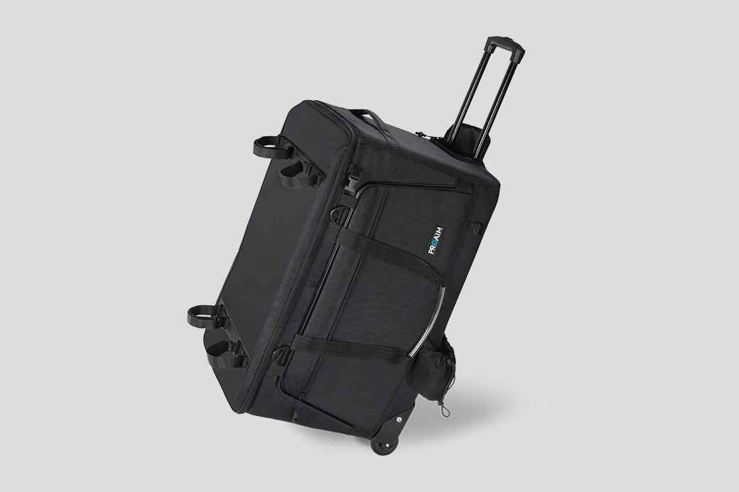 Proaim Cine Cube Mobile Audio Workstation Bag | Trolley System with Outdoor Wheels