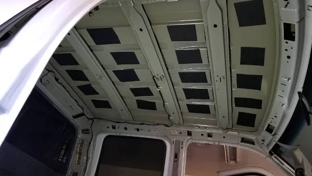 F250 Soundproofing ceiling