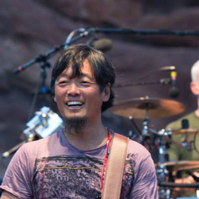 Michael Kong of The String Cheese Incident recycled guitar string bracelets and jewelry