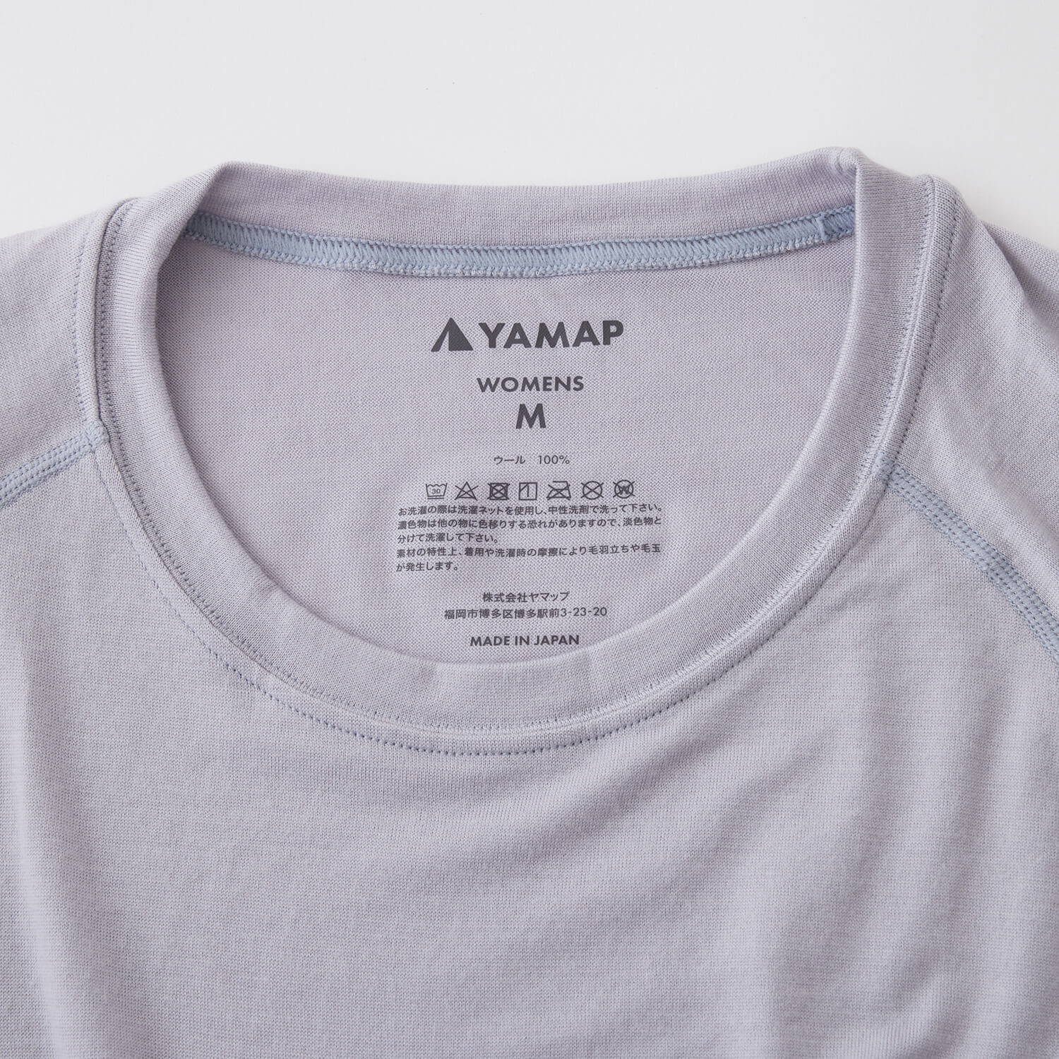 YAMAP（ヤマップ）/スーパーエクストラファインメリノロングスリーブ/WOMENS