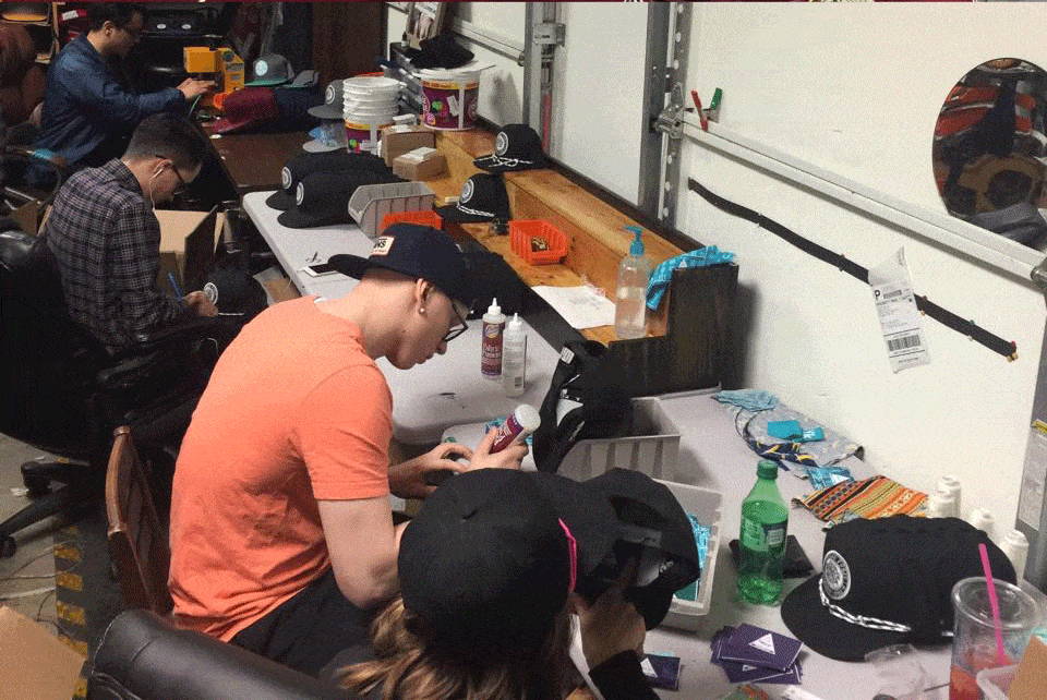 Findlay Hats Assembly Line