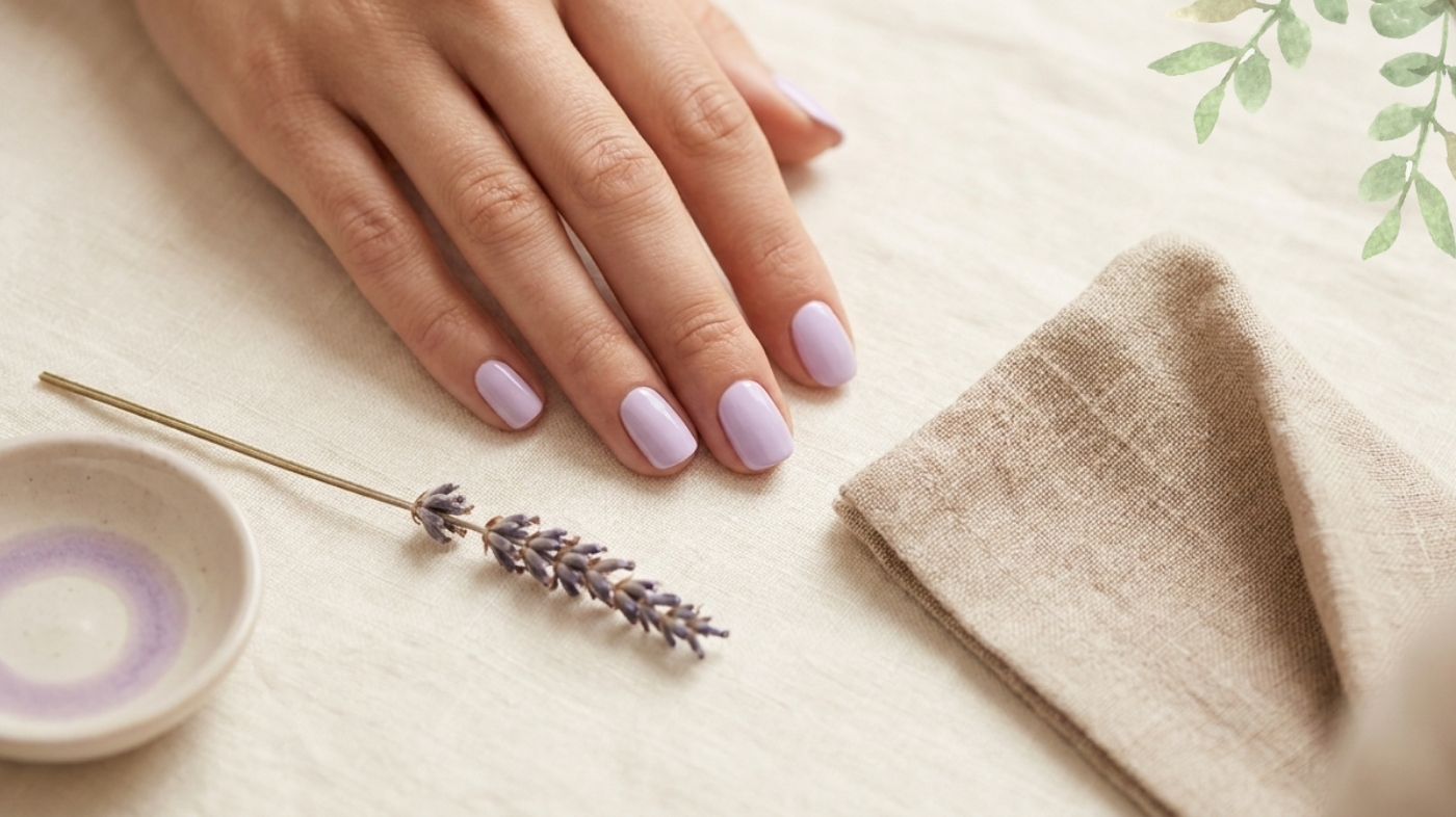 Editorial visual for the section: Lavender Nails for a Dreamy Pastel Moment