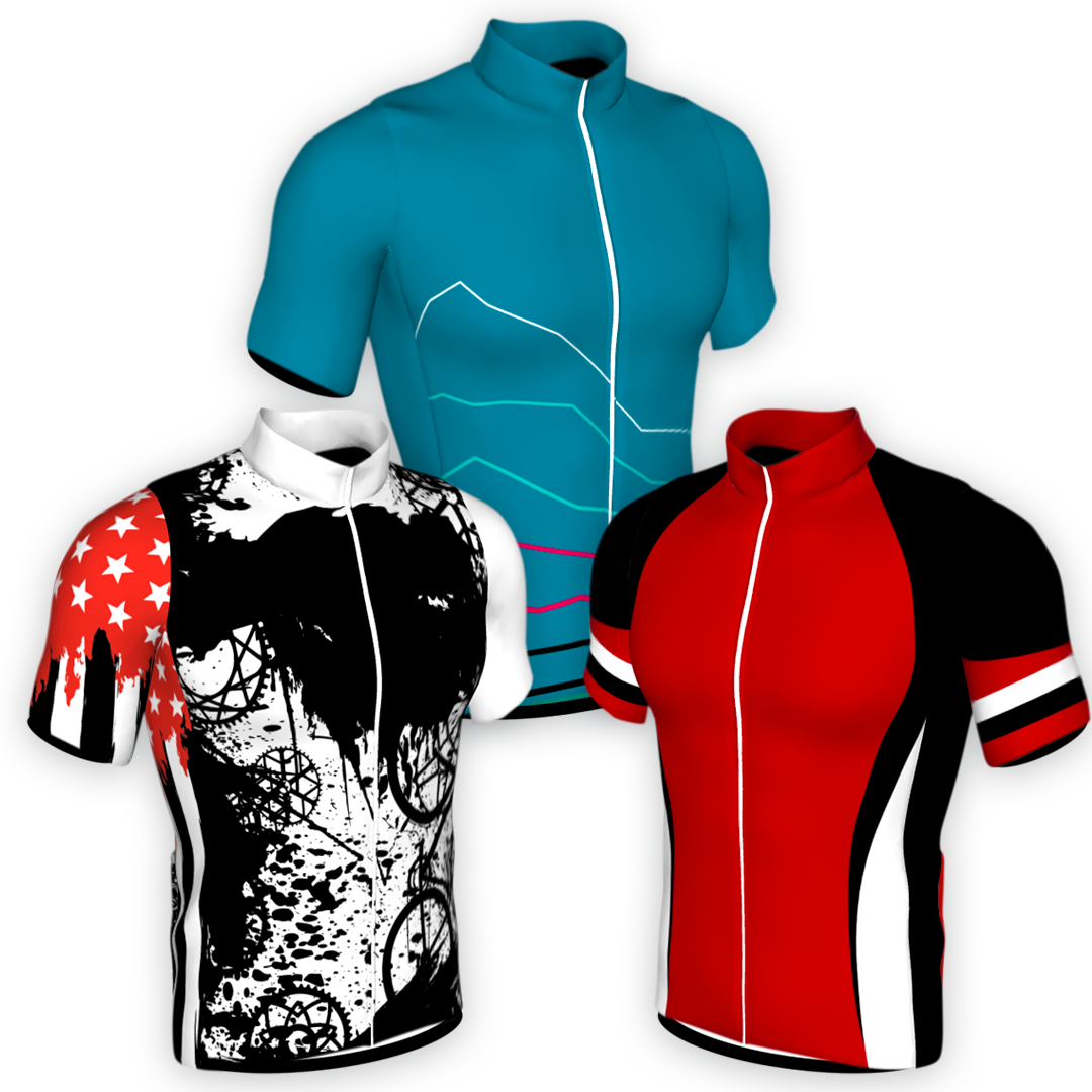 custom cycling jerseys - pick your style