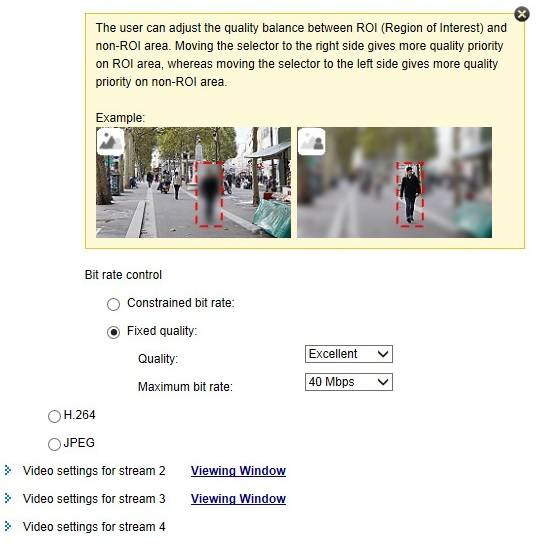 Vivotek’s Smart Stream I & II