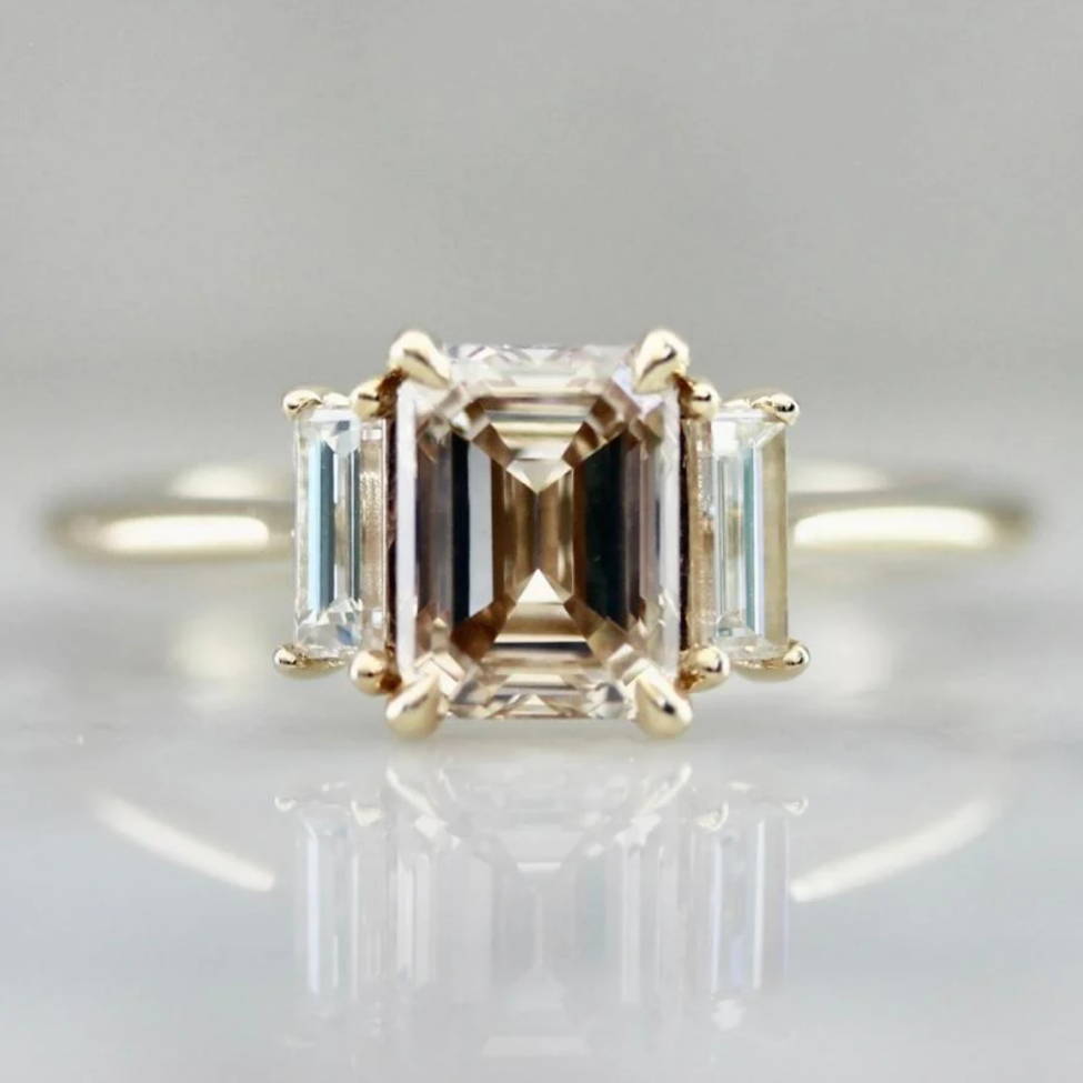 made-by-gem-breakfast-champagne-emerald-cut-diamond-ring