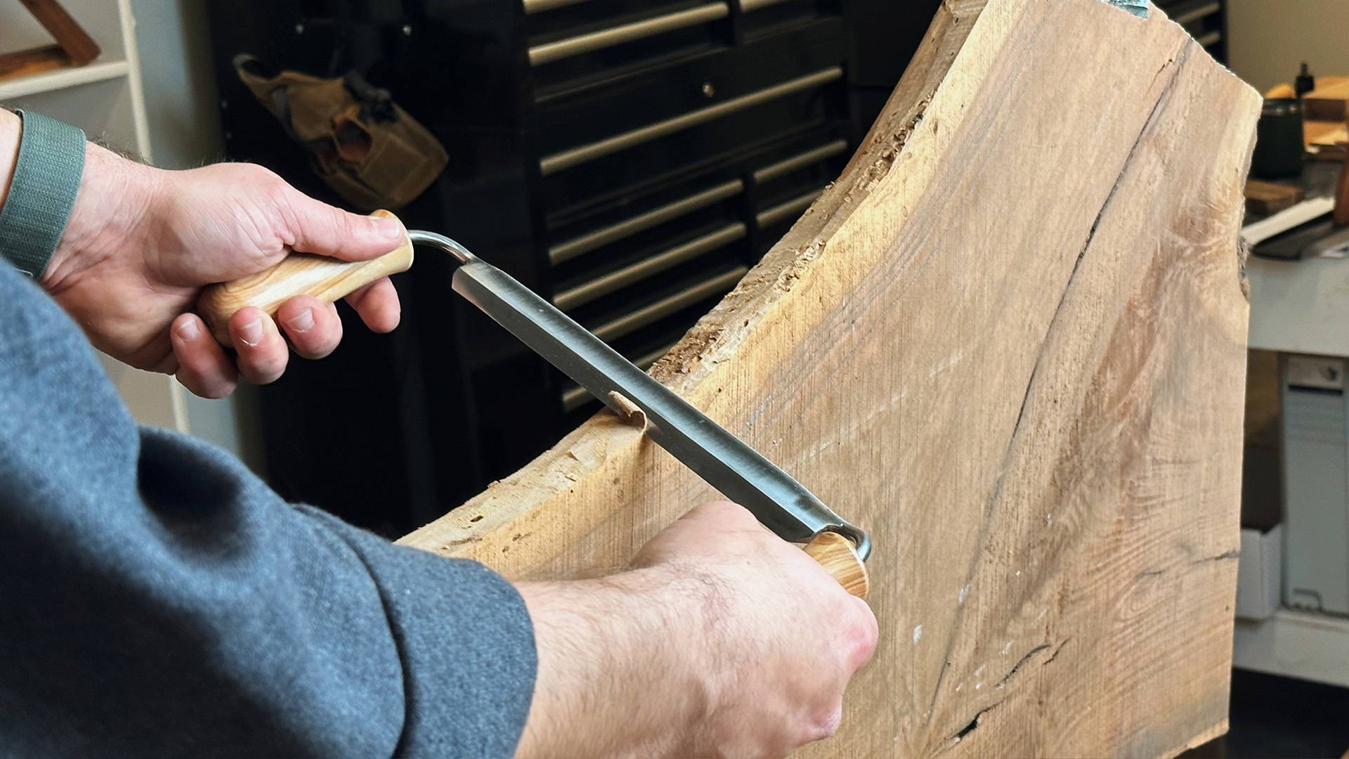 How To Make A Draw Knife 