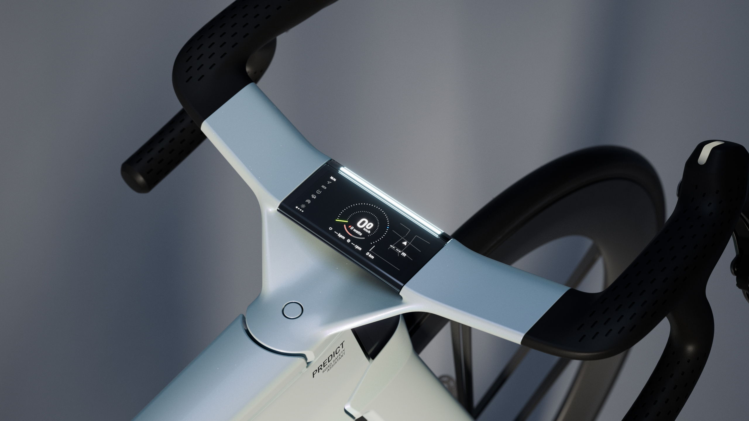 Smart Cockpit des Canyon Predict Concept Bikes