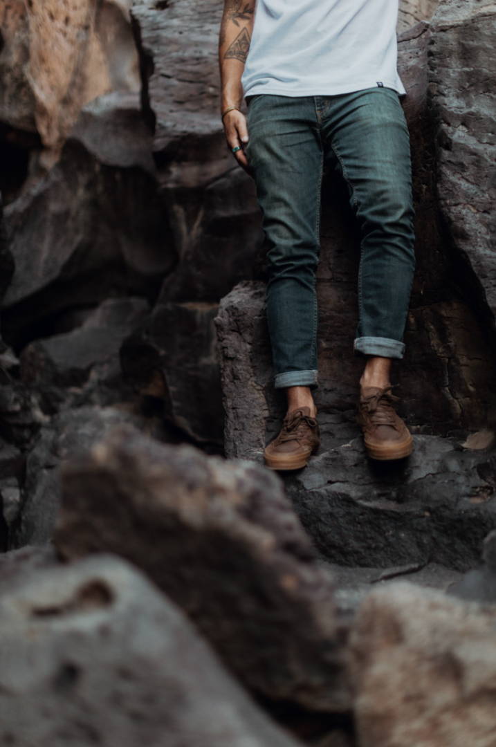Pants and shoes shot