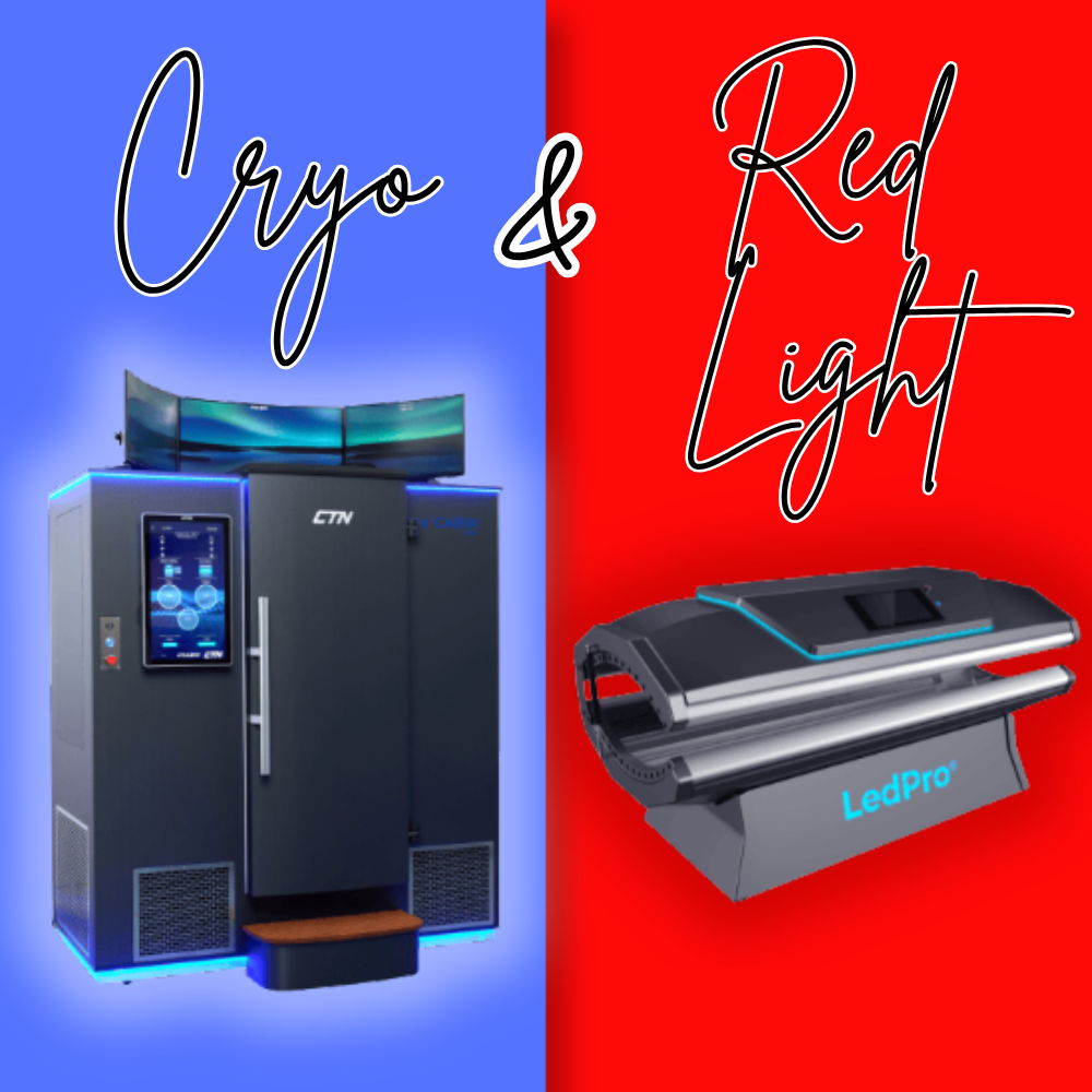 Whole Body Cryotherapy and Red Light Therapy are a very powerful combination for reducing inflammation, fat loss, pain management and more.