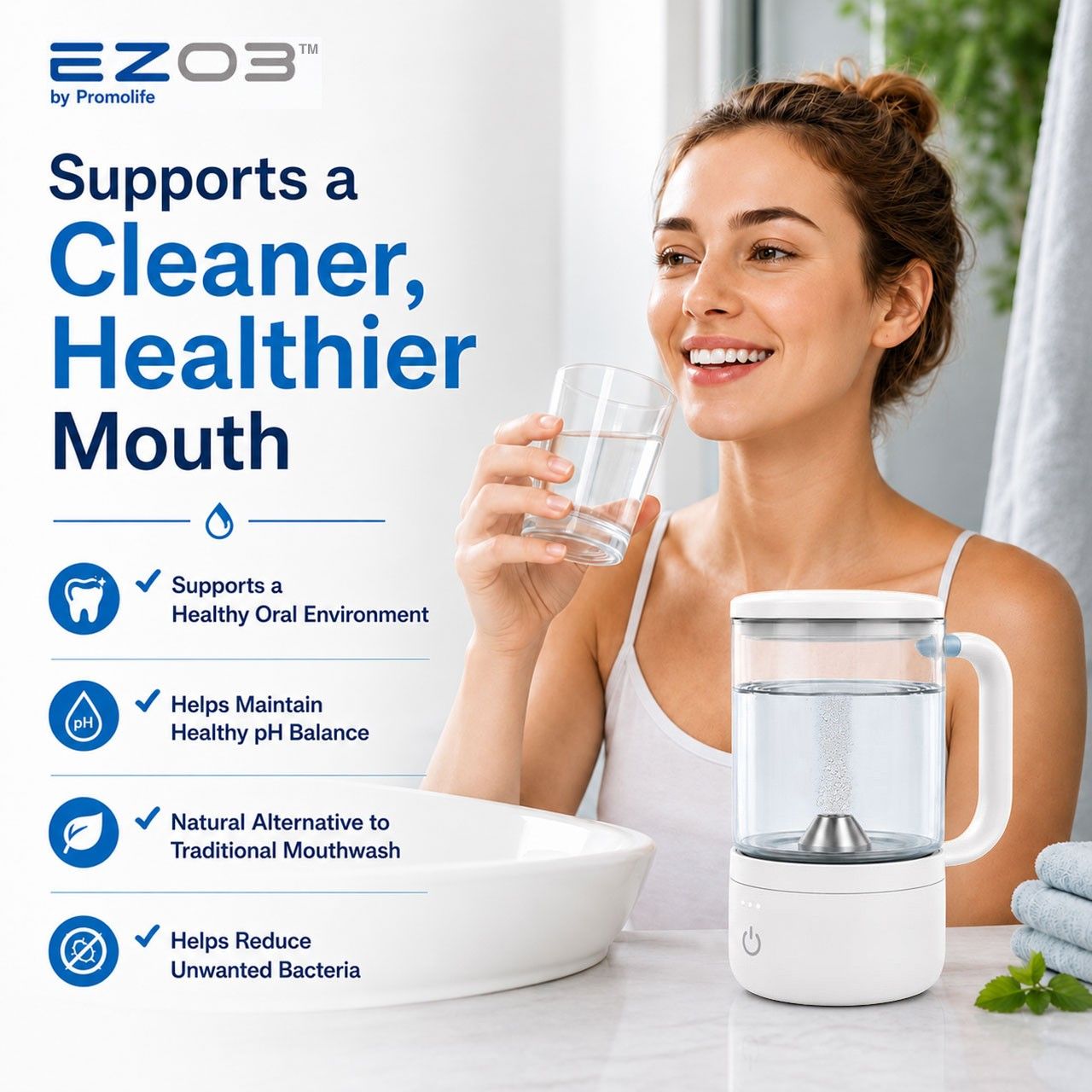 EZO3 for humans and non-humans alike