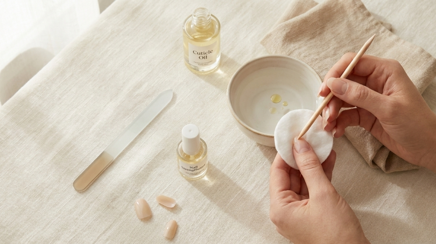 Editorial visual for the section: Can You Remove Press-On Nails Without Soaking?