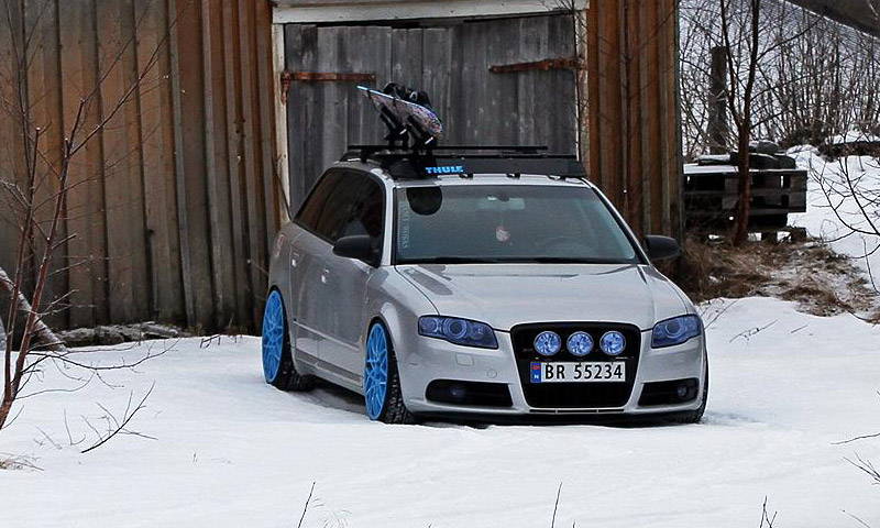 Audi Blue Lamin-x film covers