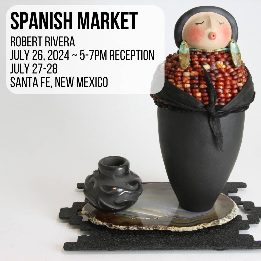 spanish market santa fe. Santa fe art show. Robert Rivera. 