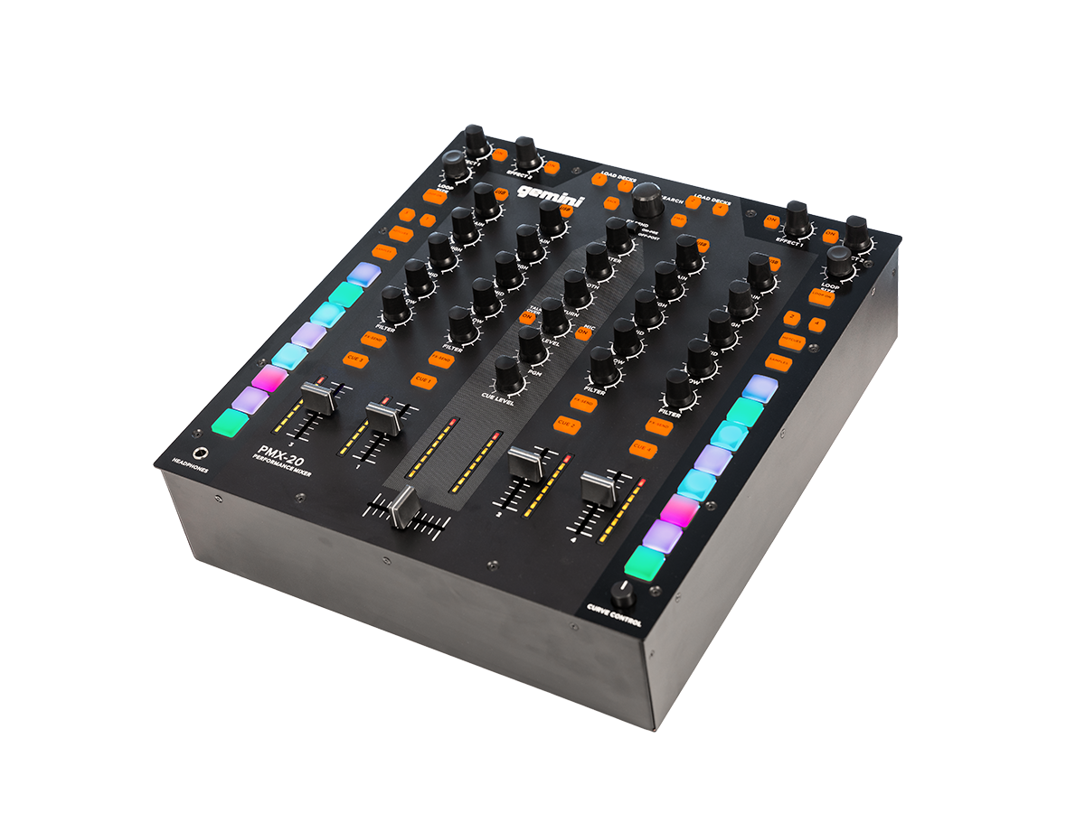 PMX-20: 4-CHANNEL MIXER AND CONTROLLER