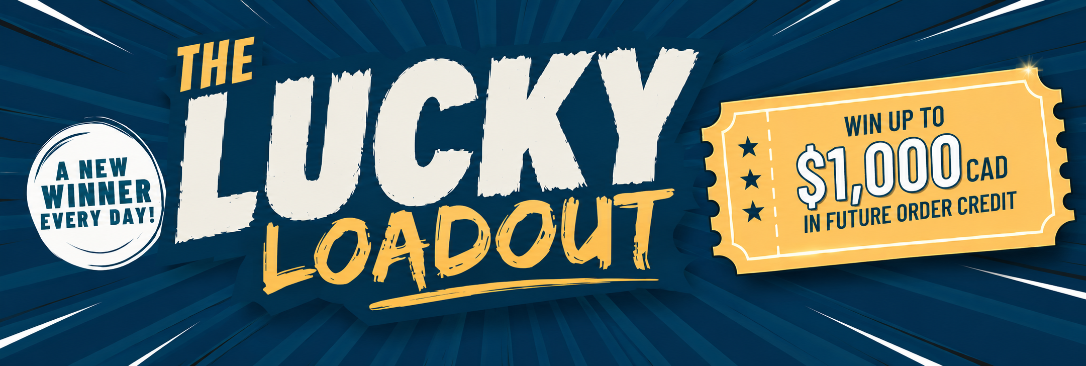 Banner promoting 