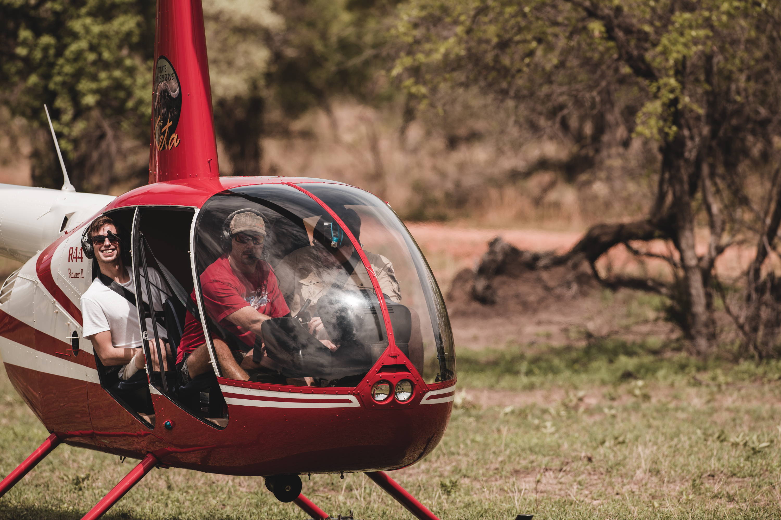 Safari Sydafrika Helikopter