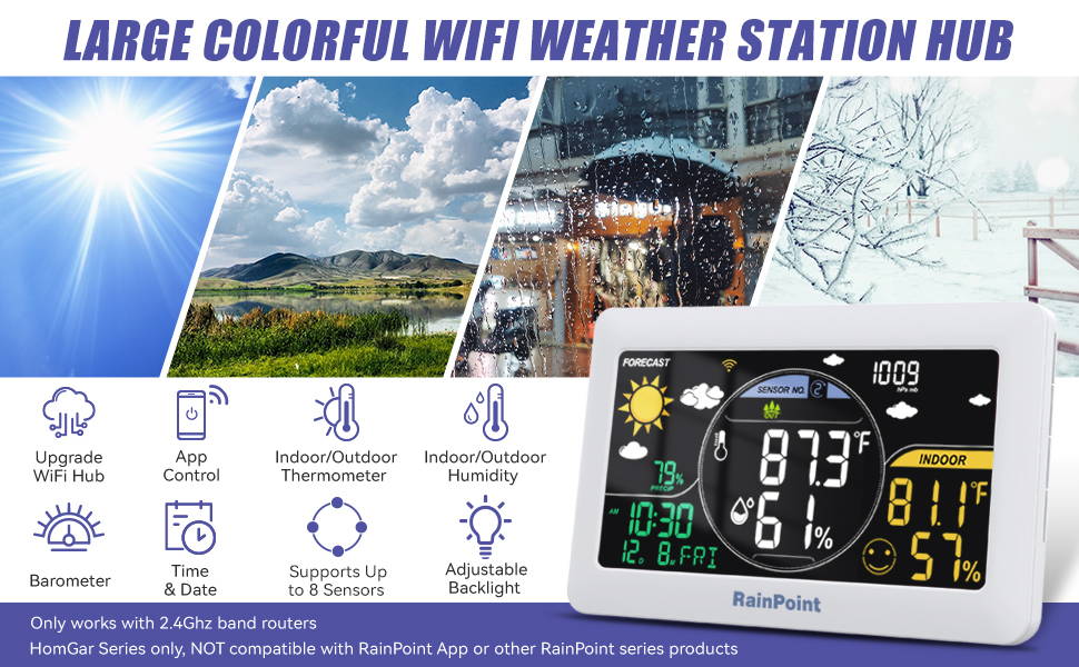 WiFi Weather Station Hub