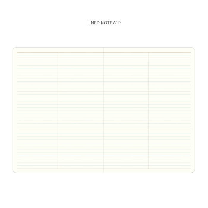 Lined note - 2020 Notable memory B5 dated monthly planner