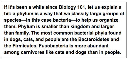 Explanation of Microbiome Test Report