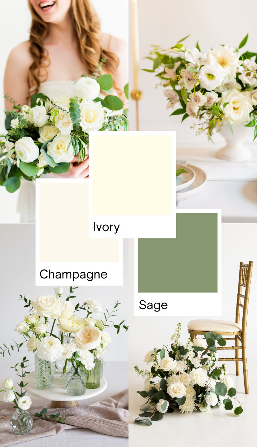 cream and sage