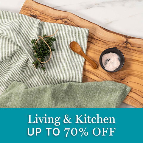 Living & Kitchen, up to 70% off