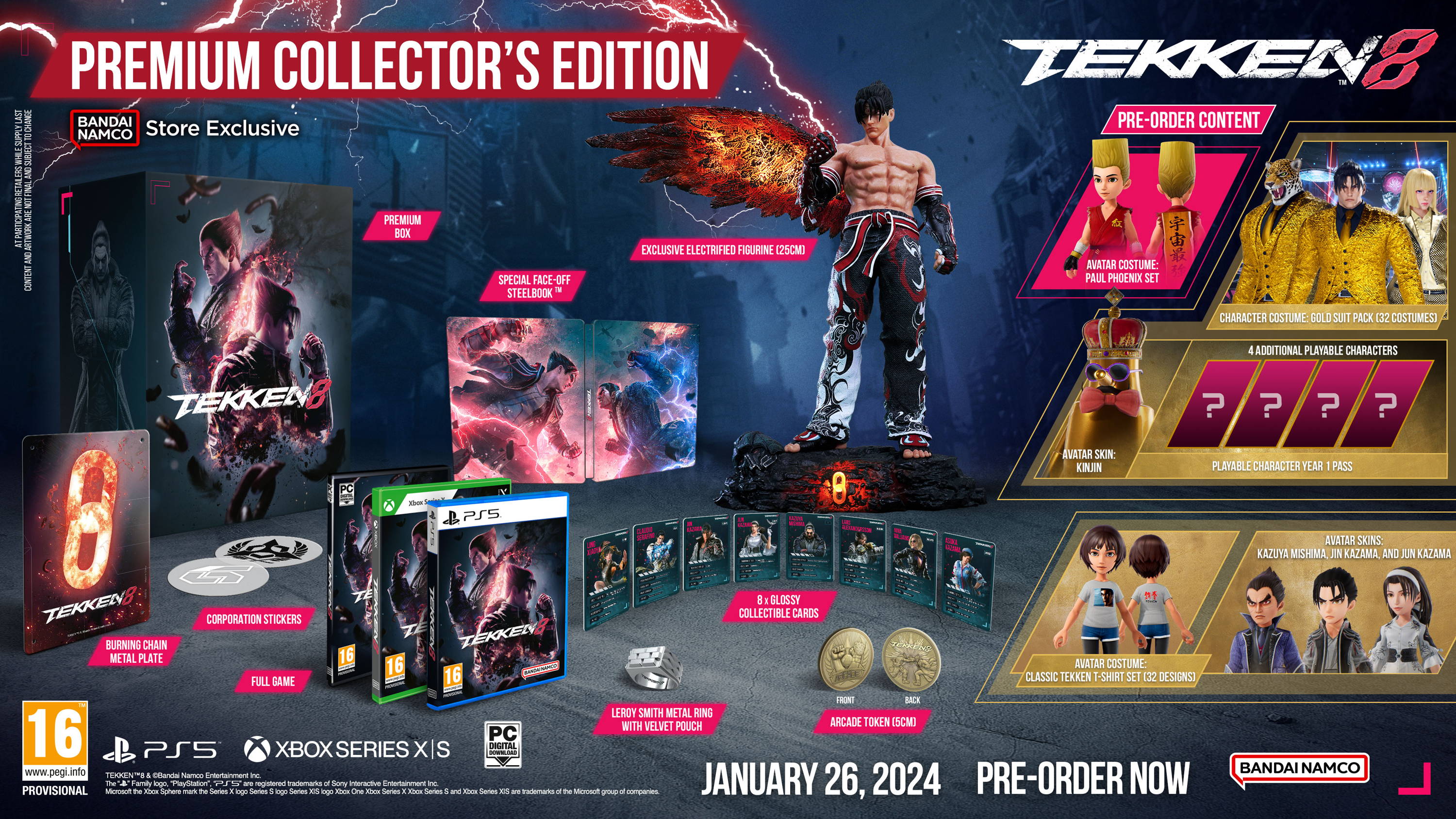 TEKKEN 8 - Deluxe Edition Steam Key for PC - Buy now