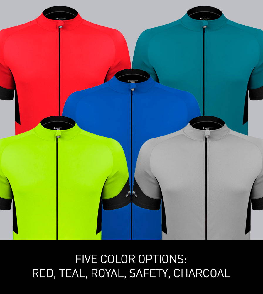 Men's Descend Cycling Jersey Color Options